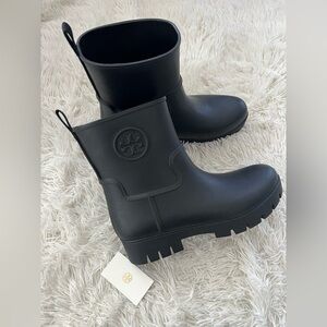 Tory Burch Ankle Rain Boots - NWT - Size 11